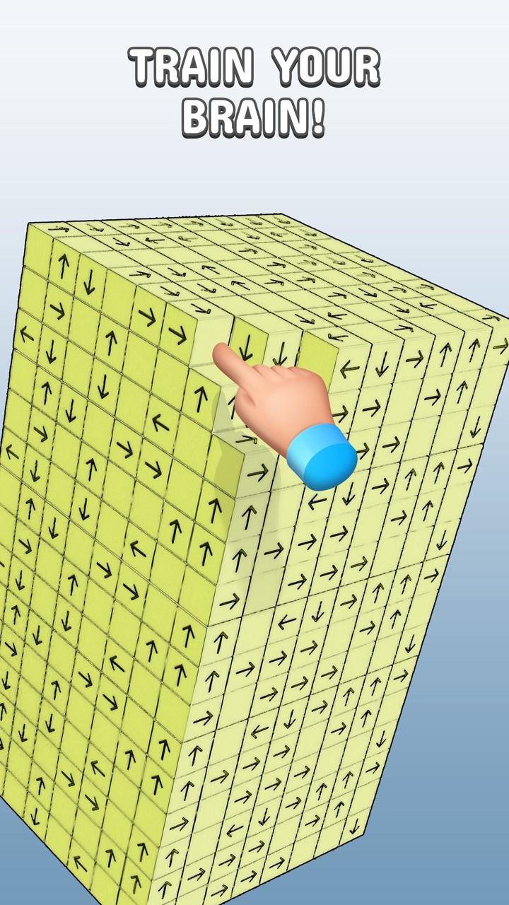 Tap to Unblock 3d Cube Away Ảnh chụp màn hình 2