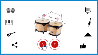 Bongo Cat Musical Instruments Скриншот 1