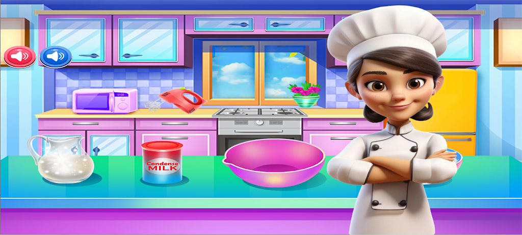 game cooking candy decoration Ảnh chụp màn hình 1