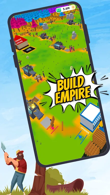 Lumber Tycoon Inc : Idle build 螢幕截圖 0