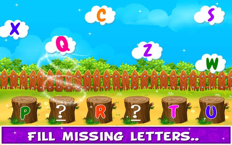 Kids Letters Learning Game ภาพหน้าจอ 2