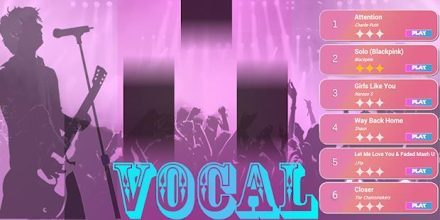 Music Vocal Piano Games Mod 螢幕截圖 0