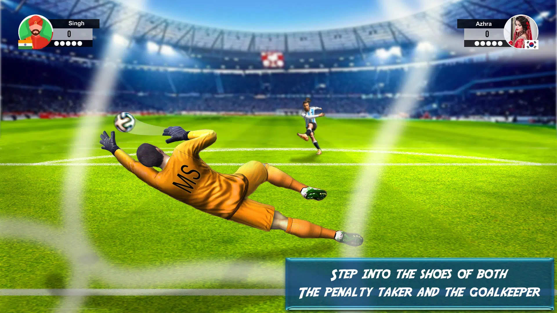 FootBall Penalty ShootOut Ảnh chụp màn hình 3