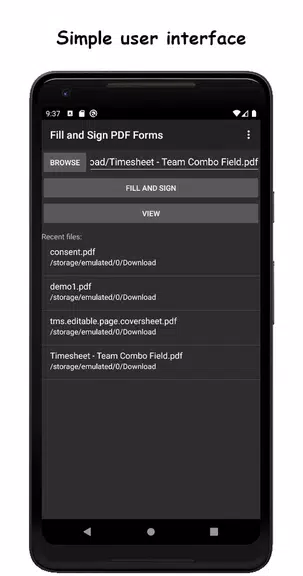 Fill and Sign PDF Forms 스크린샷 0