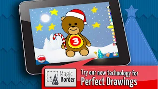 Coloring book Christmas Games Скриншот 0