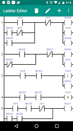 PLC Ladder Simulator Screenshot 0