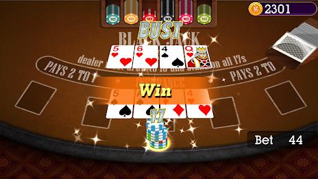 Casino Blackjack ภาพหน้าจอ 2