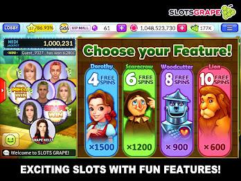 SLOTS GRAPE - Casino Games ภาพหน้าจอ 1