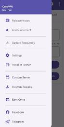 Ouss VPN (Plus) Captura de tela 2