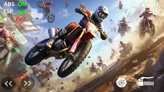 Motocross Beach Bike Games 3D ภาพหน้าจอ 2