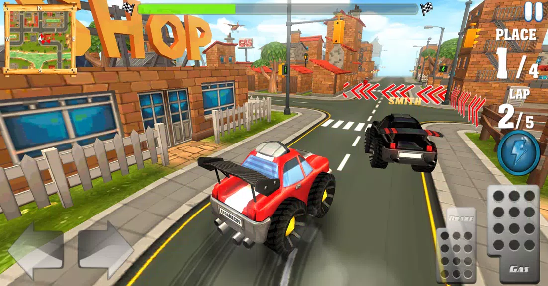 Cartoon Hot Racer 3D ภาพหน้าจอ 3