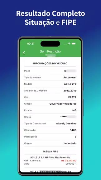 Consulta Placa Fipe e Multas Ekran Görüntüsü 1