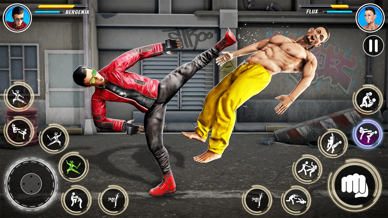 Kung Fu Games - Fighting Games Tangkapan skrin 3