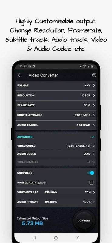 Video Converter, Compressor Скриншот 0