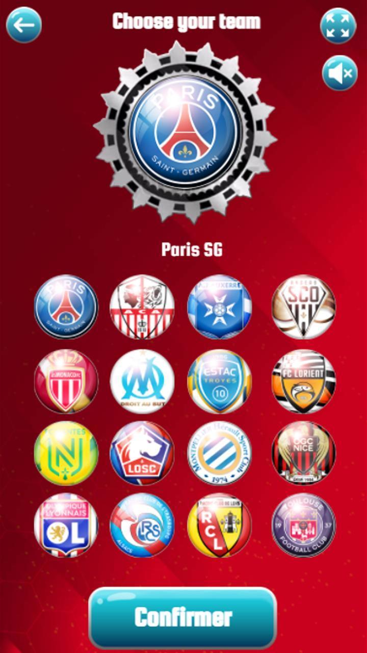 Jeu de Ligue 1 Screenshot 1