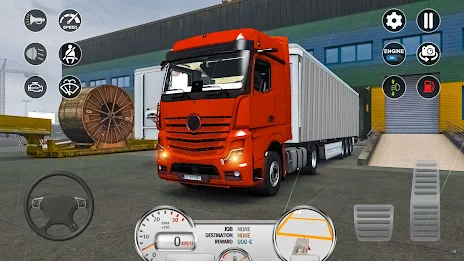 Euro Cargo Truck Simulator Pro Schermafbeelding 0