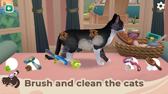 Cat Rescue Story: pet game Ảnh chụp màn hình 2