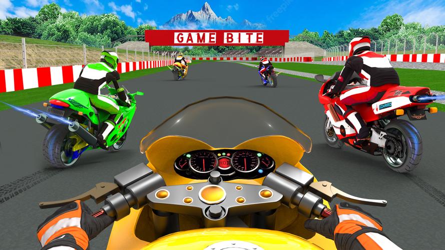 Bike Racing Games-Bike Race 3D ภาพหน้าจอ 0