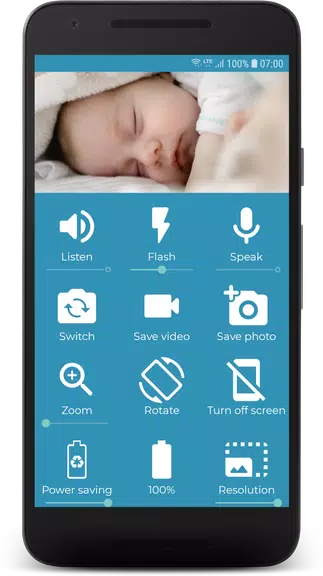 BabyCam - Baby Monitor Camera Zrzut ekranu 1