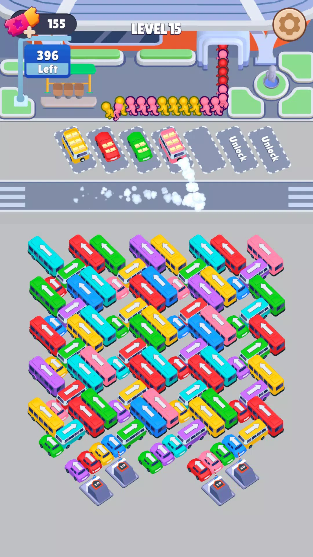 Bus Sort: Car Parking Jam Screenshot 3