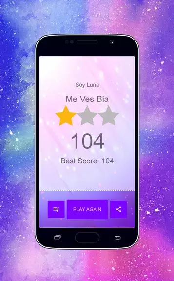 Piano Tiles - Soy Luna Girls Game スクリーンショット 3