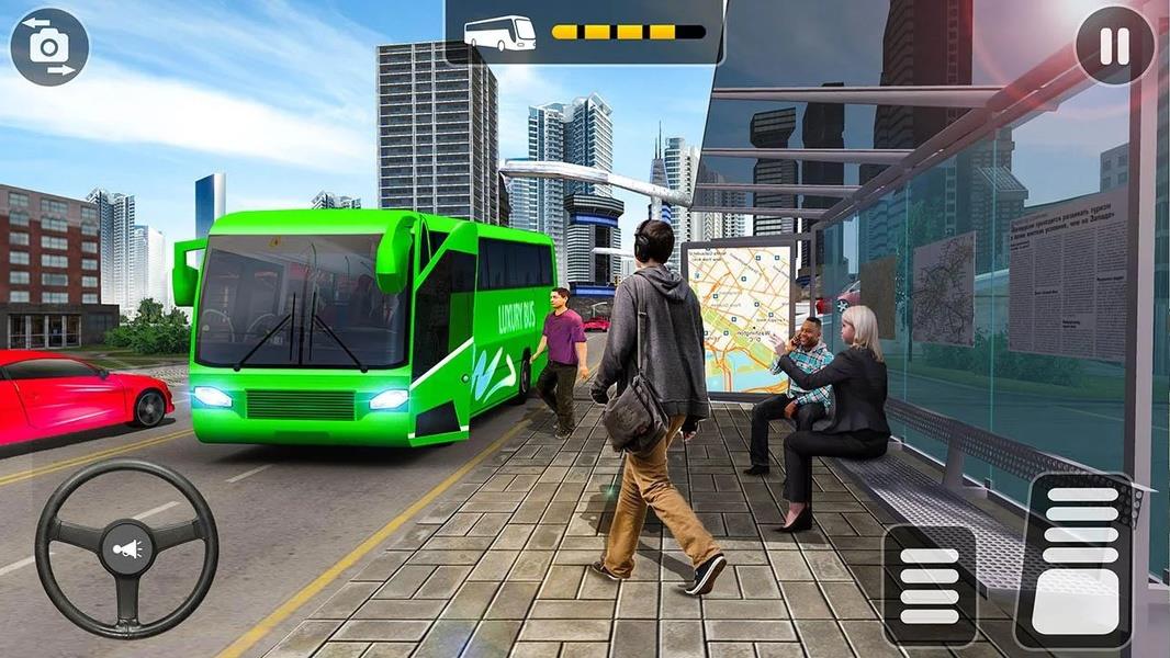 City Coach Bus Simulator 2 Ảnh chụp màn hình 2