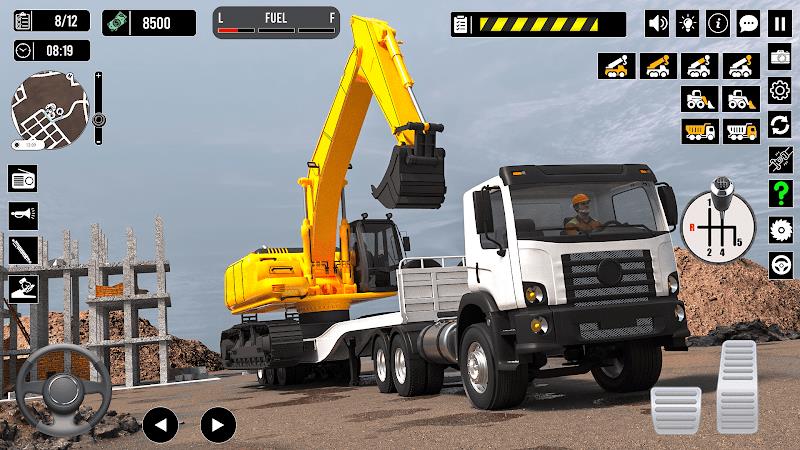 Construction Game: Truck Games Captura de pantalla 3