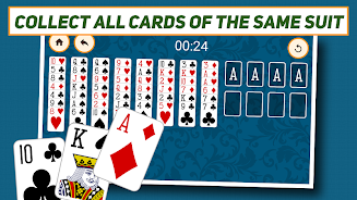 FreeCell Solitaire: Classic Ekran Görüntüsü 2