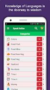 Speak Italian : Learn Italian স্ক্রিনশট 0