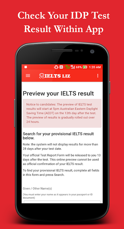 IELTS Liz स्क्रीनशॉट 0