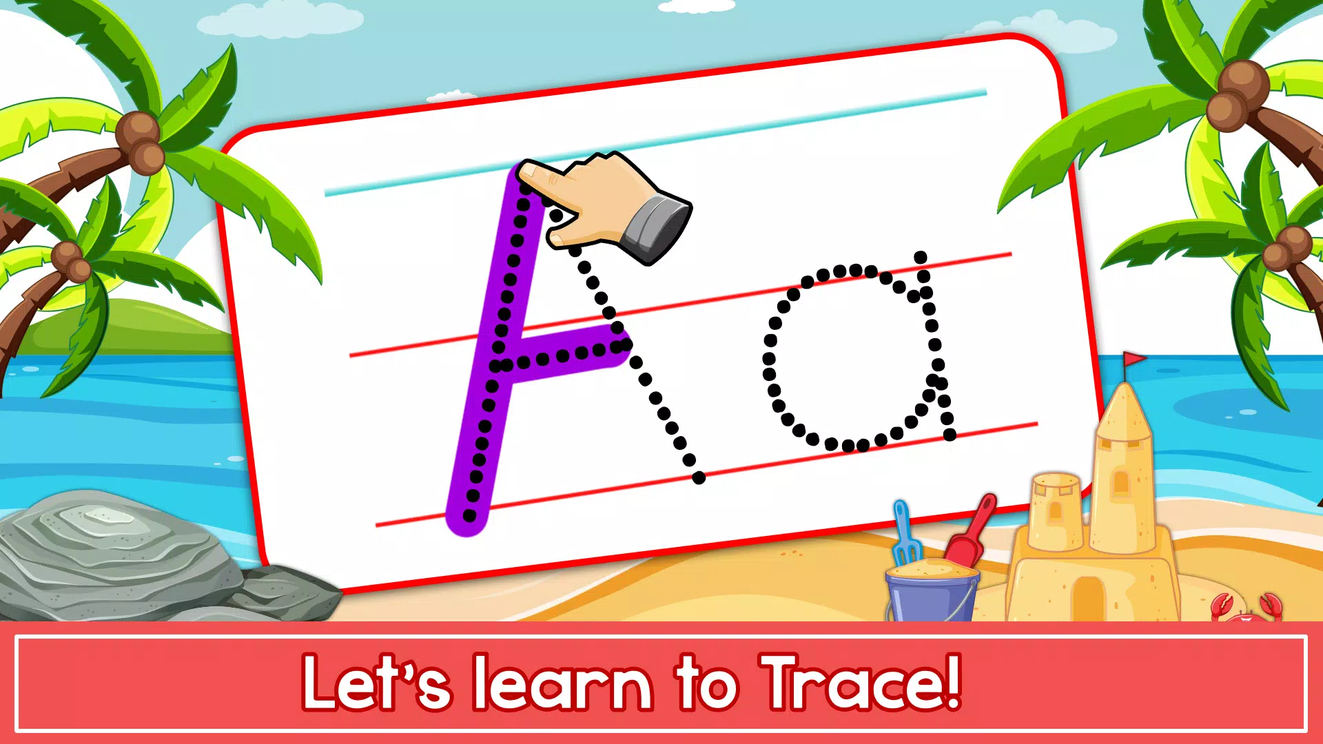 ABC Tracing Kids Learning Game স্ক্রিনশট 0