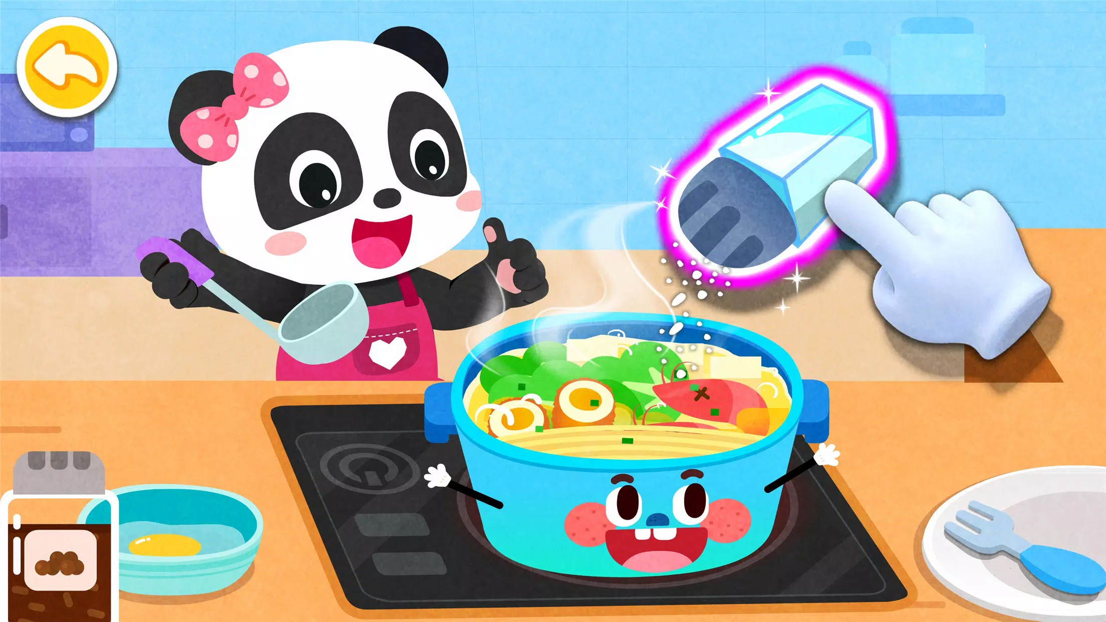 Baby Panda’s Kitchen Party Captura de tela 2