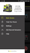 Ryobi™ GenControl™ Скриншот 3