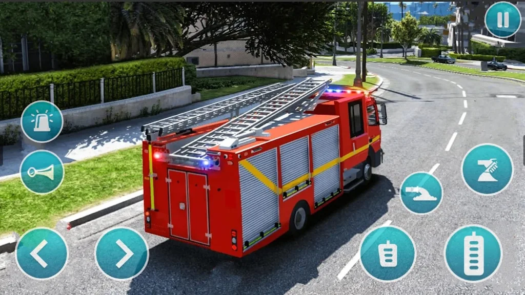 Emergency Police Fire Truck 3d ภาพหน้าจอ 2