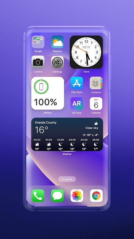 Widgets: ios 17 theme スクリーンショット 0