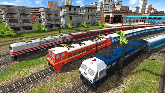 Indian Train Simulator 2018 - Free Mod ဖန်သားပြင်ဓာတ်ပုံ 1