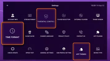 IPTV Smart Purple Player 스크린샷 0