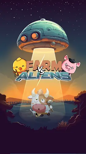 Farm Vs Aliens - Merge TD Schermafbeelding 0