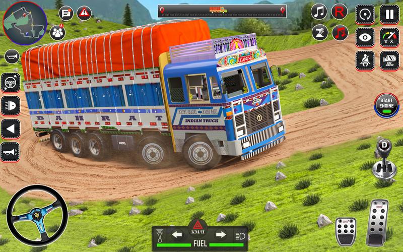 Indian Truck Drive Truck Games Capture d'écran 2