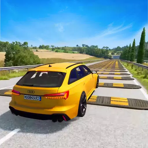 Beam Drive Road Crash 3D Games 螢幕截圖 0