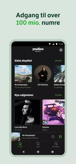 YouSee Musik スクリーンショット 0