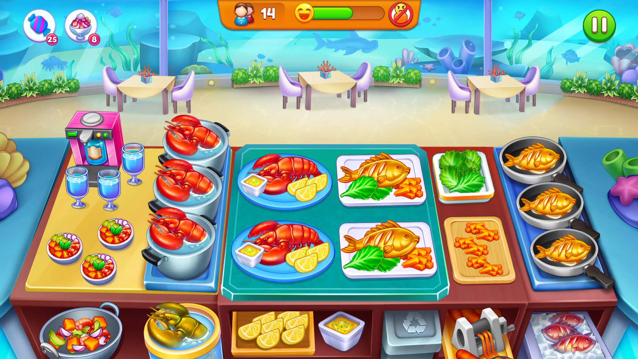 Cooking Restaurant Food Games Ảnh chụp màn hình 3