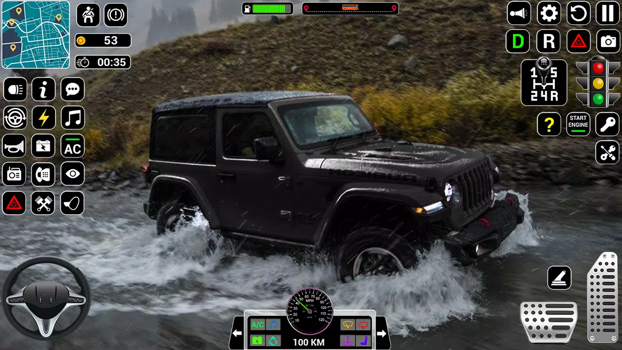 SUV 4x4 Jeep Driving Games 3D ภาพหน้าจอ 1