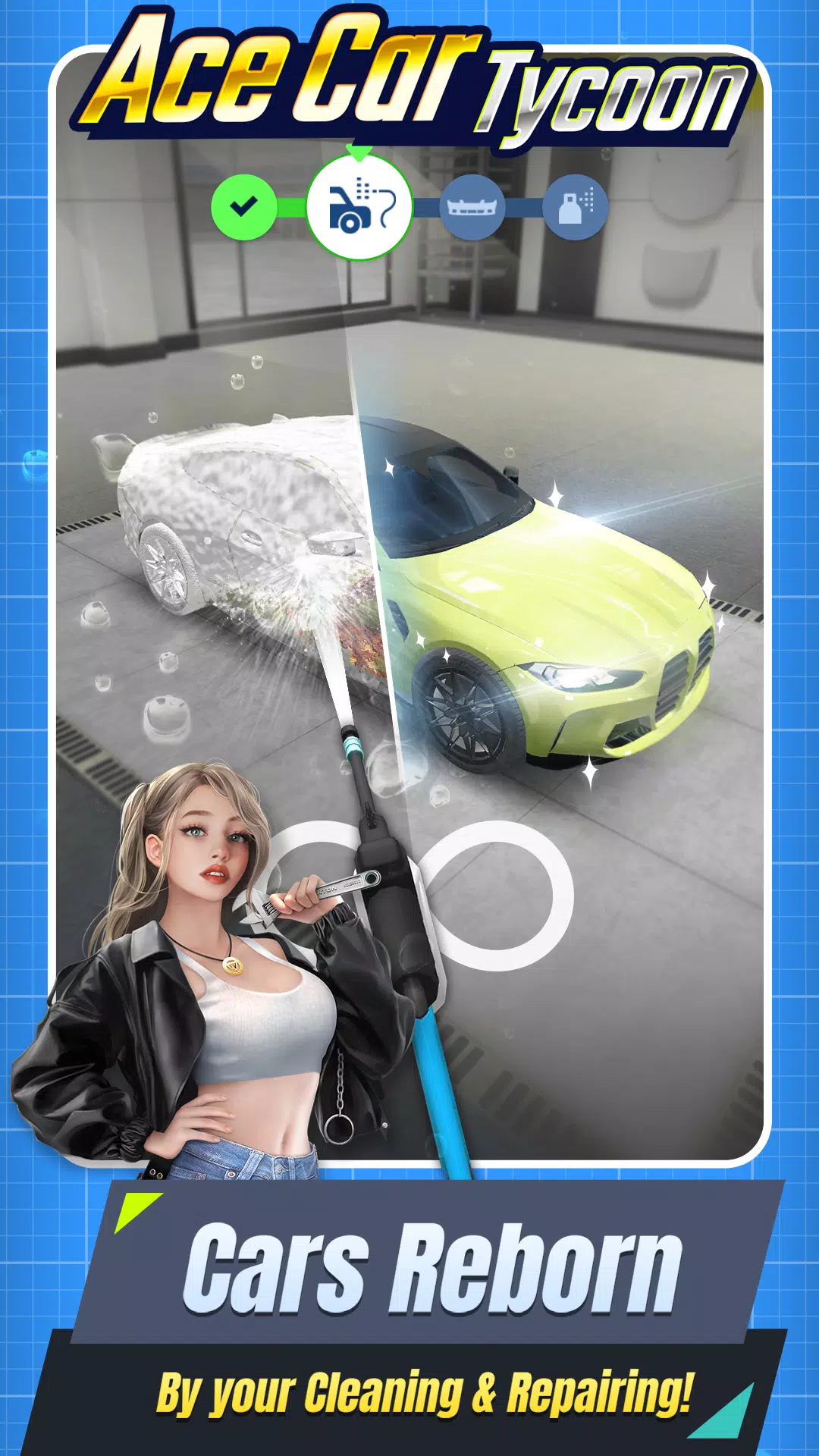 Ace Car Tycoon 螢幕截圖 1