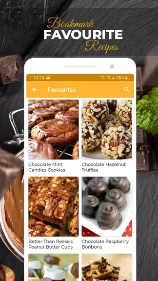 Chocolate Recipes Screenshot 2