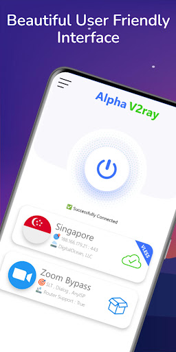 Alpha V2ray - Tunnel VPN ဖန်သားပြင်ဓာတ်ပုံ 0