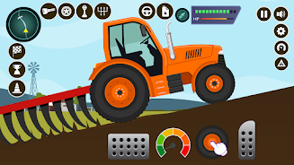 Farm Tractors Dinosaurs Games स्क्रीनशॉट 3