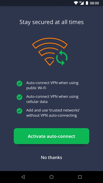 Avast SecureLine VPN Segura Captura de pantalla 0