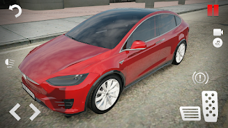 Electric Tesla Model X Driver 螢幕截圖 0