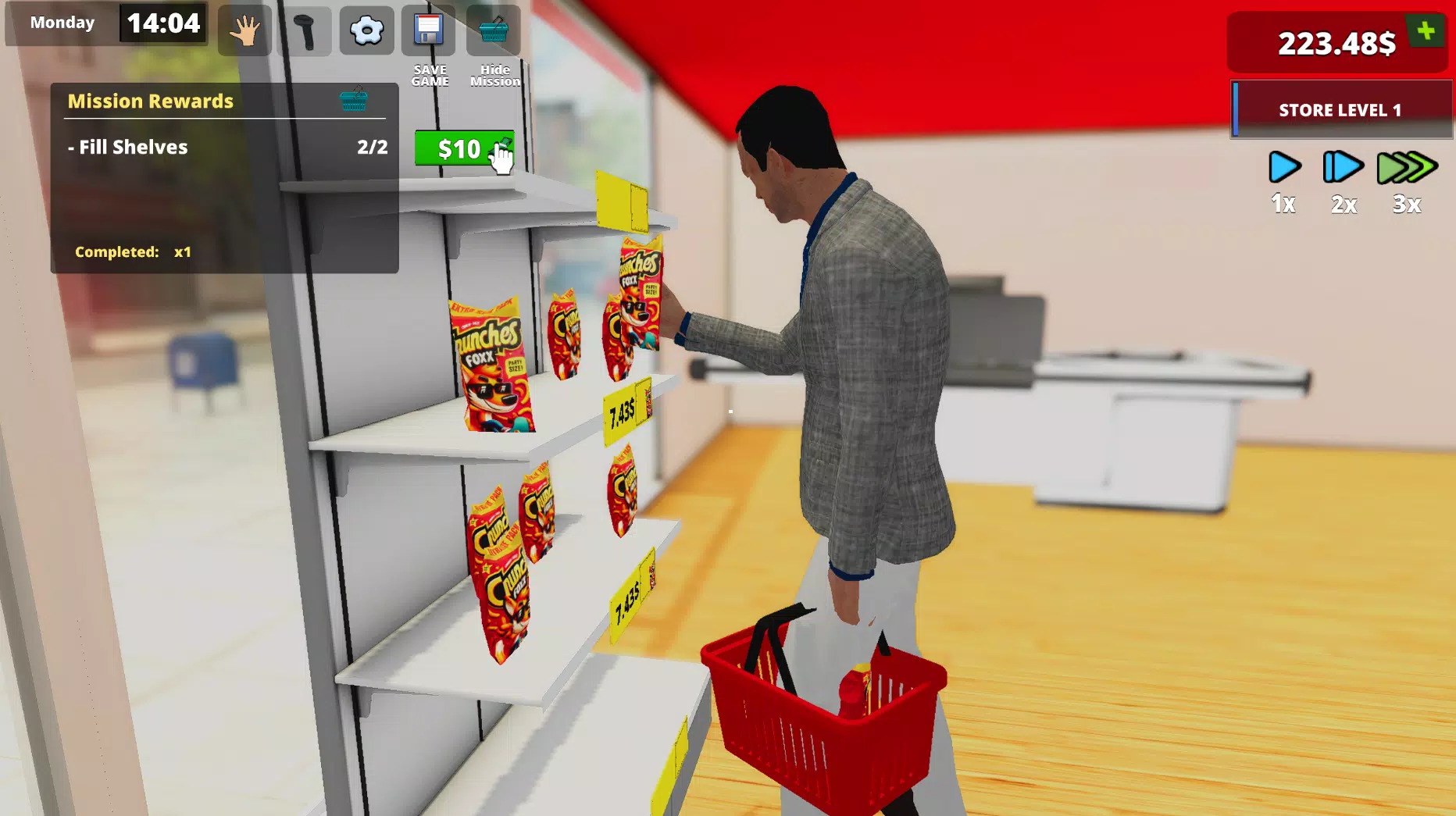 Retail Supermarket Simulator スクリーンショット 0
